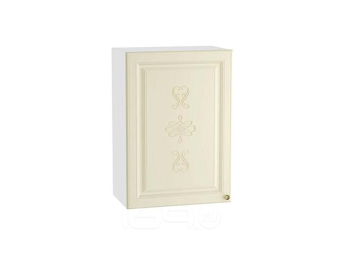 Шкаф верхний с 1-ой дверцей Версаль В 500 Ваниль Софт-Белый