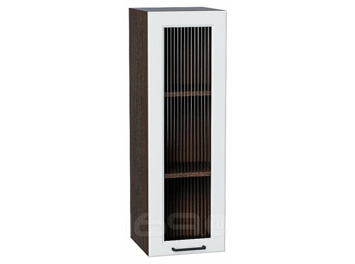 Шкаф верхний с 1-ой остекленной дверцей Барселона Белый Graphite 920*300*324
