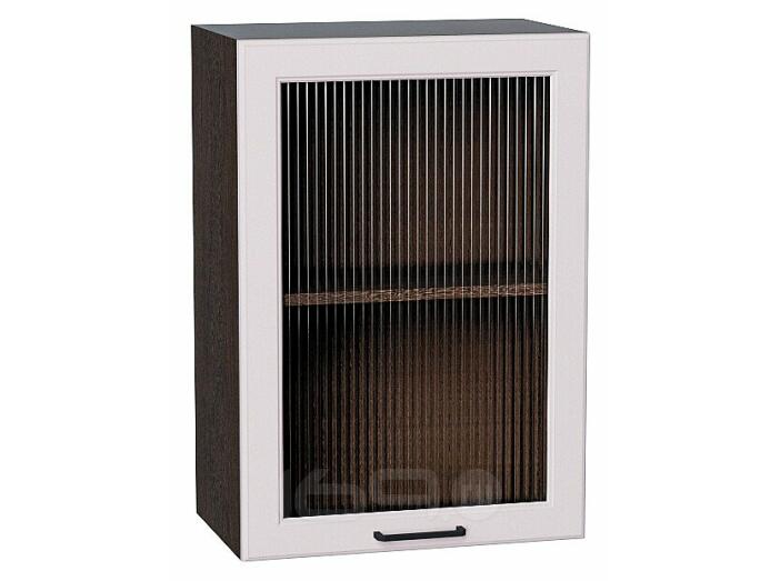 Шкаф верхний с 1-ой остекленной дверцей Барселона Кашемир Graphite 716*500*324