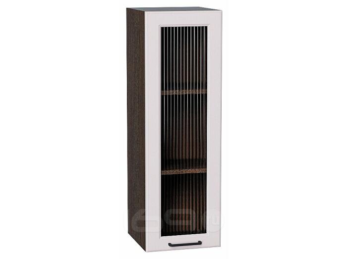 Шкаф верхний с 1-ой остекленной дверцей Барселона Кашемир Graphite 920*300*324
