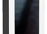 Шкаф верхний с 1-ой остекленной дверцей Глетчер Айленд Силк Graphite 716*400*318