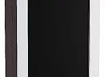 Шкаф верхний с 1-ой остекленной дверцей Глетчер Гейнсборо Силк Graphite 920*500*318