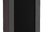 Шкаф верхний с 1-ой остекленной дверцей Глетчер Маренго Силк Graphite 716*400*318