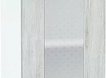 Шкаф верхний с 1-ой остекленной дверцей Лофт Nordic Oak/Белый 716*300*320