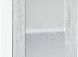 Шкаф верхний с 1-ой остекленной дверцей Лофт Nordic Oak/Белый 716*400*320