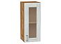 Шкаф верхний с 1-ой остекленной дверцей Лофт Nordic Oak/Дуб Вотан 716*300*320