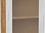 Шкаф верхний с 1-ой остекленной дверцей Лофт Nordic Oak/Дуб Вотан 716*500*320