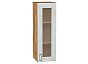 Шкаф верхний с 1-ой остекленной дверцей Лофт Nordic Oak/Дуб Вотан 920*300*320