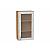 Шкаф верхний с 1-ой остекленной дверцей Лофт Nordic Oak/Дуб Вотан 920*500*320