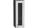 Шкаф верхний с 1-ой остекленной дверцей Лофт Nordic Oak/Graphite 920*300*320