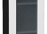 Шкаф верхний с 1-ой остекленной дверцей Лофт Super White Graphite 920*400*320
