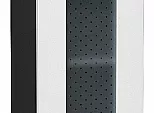 Шкаф верхний с 1-ой остекленной дверцей Лофт Super White Graphite 716*300*320