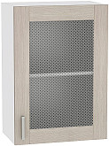 Шкаф верхний с 1-ой остекленной дверцей Лофт В 500 | 50 см