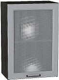Шкаф верхний с 1-ой остекленной дверцей Ницца Royal В 500 | 50 см