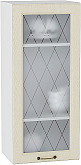 Шкаф верхний с 1-ой остекленной дверцей Ницца В 409 | 40 см