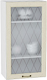 Шкаф верхний с 1-ой остекленной дверцей Ницца В 509 | 50 см