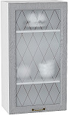 Шкаф верхний с 1-ой остекленной дверцей Ницца В 509 | 50 см