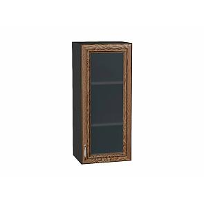 Шкаф верхний с 1-ой остекленной дверцей Шале Brown Dreamline