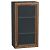 Шкаф верхний с 1-ой остекленной дверцей Шале Brown Dreamline Graphite 920*500*320