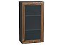 Шкаф верхний с 1-ой остекленной дверцей Шале Brown Dreamline Graphite 920*500*320