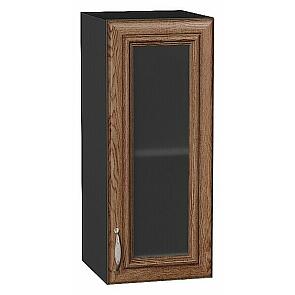 Шкаф верхний с 1-ой остекленной дверцей Шале Brown Dreamline Graphite 716*300*320