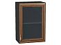 Шкаф верхний с 1-ой остекленной дверцей Шале Brown Dreamline Graphite 716*500*320