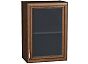 Шкаф верхний с 1-ой остекленной дверцей Шале Brown Dreamline Graphite 716*500*320