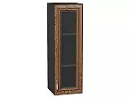 Шкаф верхний с 1-ой остекленной дверцей Шале Brown Dreamline Graphite 920*300*320