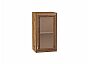 Шкаф верхний с 1-ой остекленной дверцей Шале Brown Dreamline Дуб Вотан 716*400*320