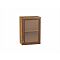 Шкаф верхний с 1-ой остекленной дверцей Шале Brown Dreamline Дуб Вотан 716*500*320