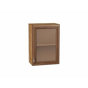 Шкаф верхний с 1-ой остекленной дверцей Шале Brown Dreamline Дуб Вотан 716*500*320