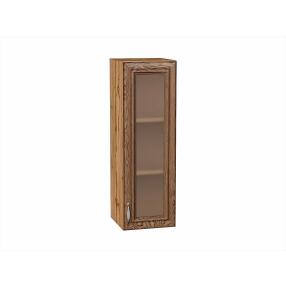 Шкаф верхний с 1-ой остекленной дверцей Шале Brown Dreamline Дуб Вотан 920*300*320