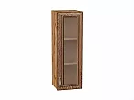 Шкаф верхний с 1-ой остекленной дверцей Шале Brown Dreamline Дуб Вотан 920*300*320