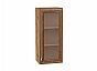 Шкаф верхний с 1-ой остекленной дверцей Шале Brown Dreamline Дуб Вотан 920*400*320