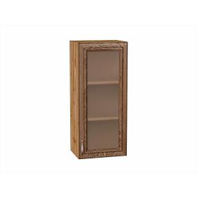 Шкаф верхний с 1-ой остекленной дверцей Шале Brown Dreamline Дуб Вотан 920*400*320