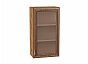 Шкаф верхний с 1-ой остекленной дверцей Шале Brown Dreamline Дуб Вотан 920*500*320