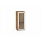 Шкаф верхний с 1-ой остекленной дверцей Сканди Cappuccino Softwood Дуб Вотан 716*300*320 Шкаф верхний с 1-ой остекленной дверцей Сканди Cappuccino Softwood Дуб Вотан 716*300*320