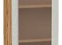 Шкаф верхний с 1-ой остекленной дверцей Сканди Cappuccino Softwood Дуб Вотан 920*400*320