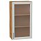 Шкаф верхний с 1-ой остекленной дверцей Сканди Cappuccino Softwood Дуб Вотан 920*500*320 Шкаф верхний с 1-ой остекленной дверцей Сканди Cappuccino Softwood Дуб Вотан 920*500*320