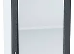 Шкаф верхний с 1-ой остекленной дверцей Сканди Graphite Softwood Белый 716*500*320