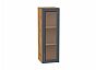 Шкаф верхний с 1-ой остекленной дверцей Сканди Graphite Softwood Дуб Вотан 920*300*320