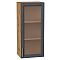 Шкаф верхний с 1-ой остекленной дверцей Сканди Graphite Softwood Дуб Вотан 920*400*320 Шкаф верхний с 1-ой остекленной дверцей Сканди Graphite Softwood Дуб Вотан 920*400*320