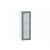 Шкаф верхний с 1-ой остекленной дверцей Сканди Grey Softwood Белый 920*300*320