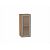 Шкаф верхний с 1-ой остекленной дверцей Сканди Grey Softwood Дуб Вотан 716*300*320