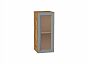 Шкаф верхний с 1-ой остекленной дверцей Сканди Grey Softwood Дуб Вотан 716*300*320