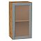 Шкаф верхний с 1-ой остекленной дверцей Сканди Grey Softwood Дуб Вотан 716*400*320 Шкаф верхний с 1-ой остекленной дверцей Сканди Grey Softwood Дуб Вотан 716*400*320