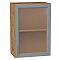 Шкаф верхний с 1-ой остекленной дверцей Сканди Grey Softwood Дуб Вотан 716*500*320 Шкаф верхний с 1-ой остекленной дверцей Сканди Grey Softwood Дуб Вотан 716*500*320