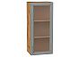 Шкаф верхний с 1-ой остекленной дверцей Сканди Grey Softwood Дуб Вотан 920*400*320