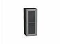 Шкаф верхний с 1-ой остекленной дверцей Сканди Grey Softwood Graphite 716*300*320