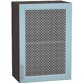 Шкаф верхний с 1-ой остекленной дверцей Сканди В 509 Sky Wood-Венге